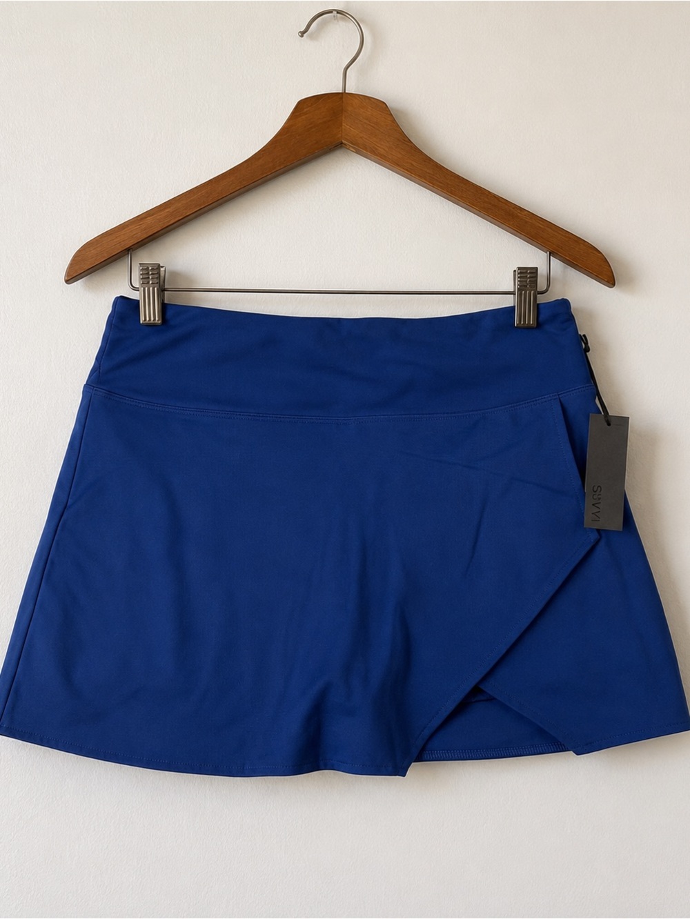 SAVVI~Ralley Navy Skort NEW with Tags Size Large